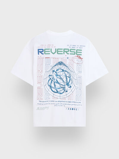 CAMISETA REVERSE BLANCO