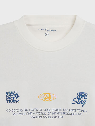 CAMISETA POTENTIAL  BLANCO