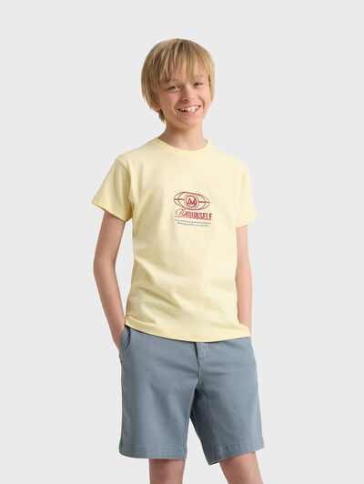 CAMISETA MAGNET KIDS AMARILLO