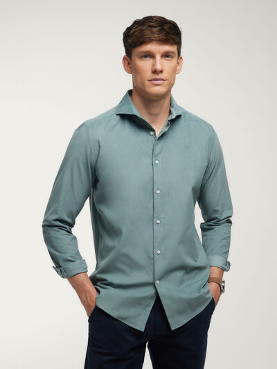 CAMISA MICROPANA JACK VERDE
