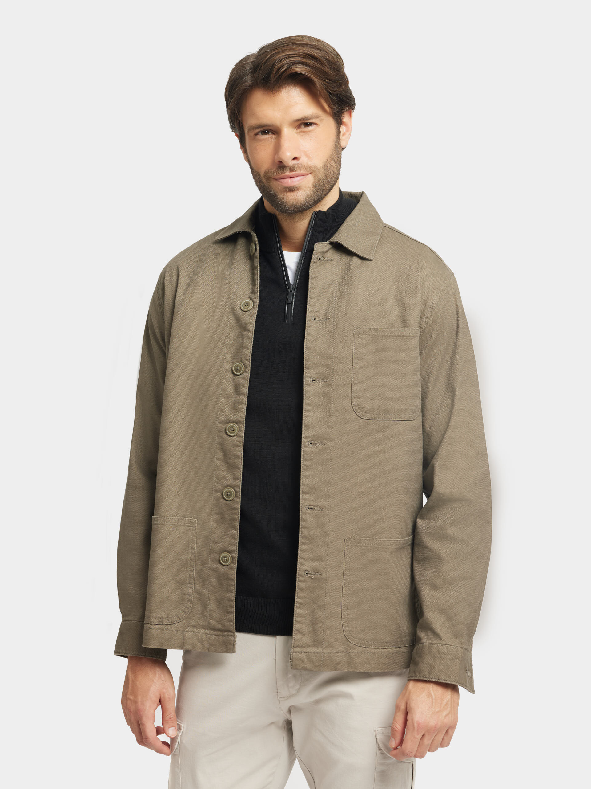 SOBRECAMISA CLEVER BEIGE
