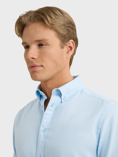 CAMISA PANAMA DYE CELESTE