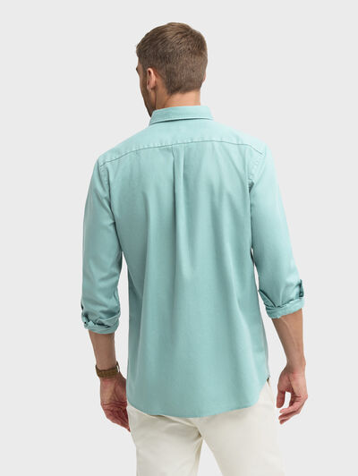 CAMISA PANAMA DYE TURQUESA