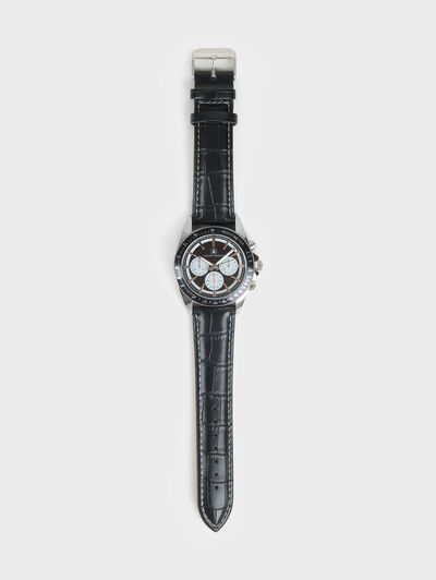 RELOJ CLUBMAN NEGRO
