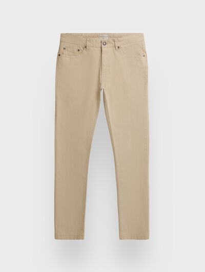 PANTALON 5 BOLSILLOS CAMEL