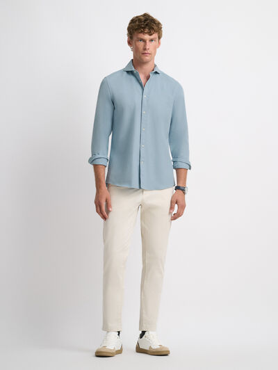 CAMISA PANAMA VERDE AGUA