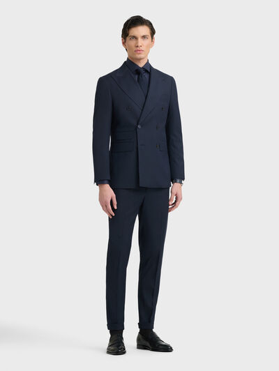 AMERICANA TWILL CRUZADO AZUL MARINO