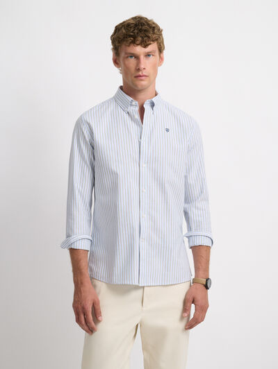 CAMISA OXFORD COMBO VERDE