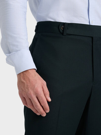 PANTALON NAPOLI MICROCHECKS VERDE