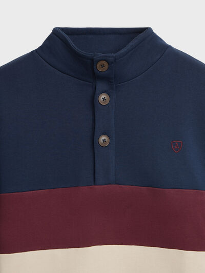 SUDADERA STATE  AZUL MARINO