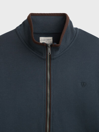 SUDADERA CONTRAST VERDE