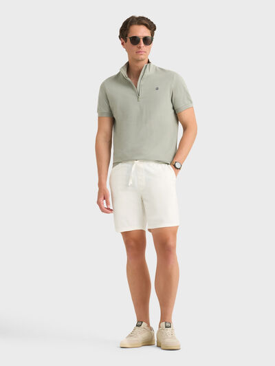 BERMUDA LINO BLANCO