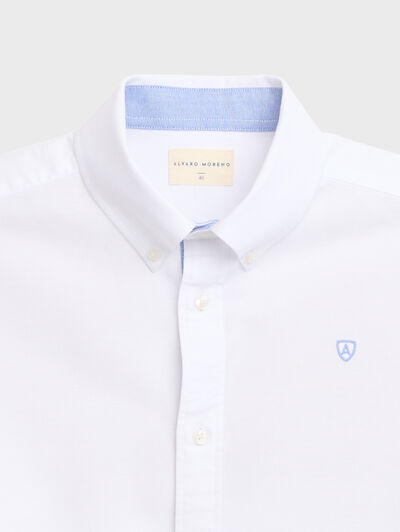 CAMISA NIDO C.BOTON BLANCO