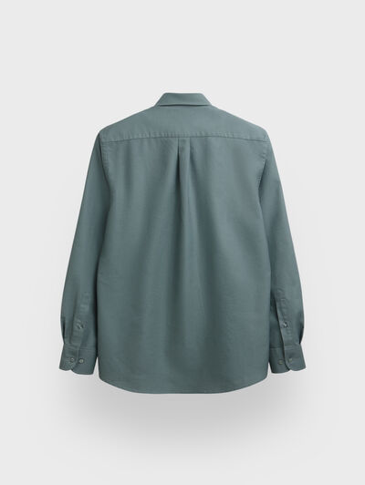 CAMISA OXFORD DARK AZUL