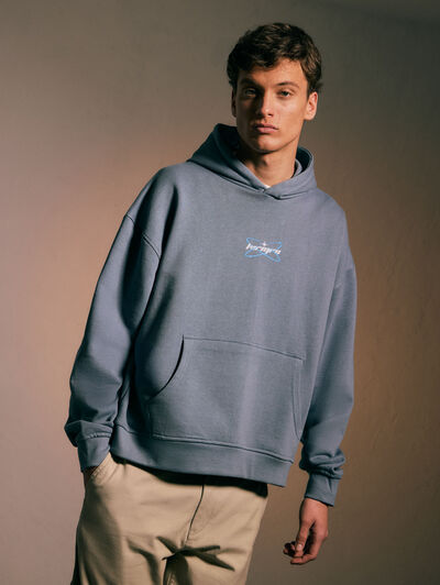 SUDADERA AUTHENTIC AZUL