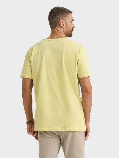 CAMISETA BASICA AMARILLO