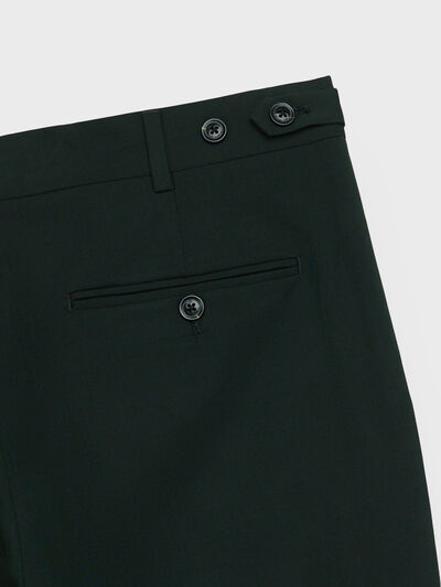 PANTALON DOPPIO PLAIN VERDE