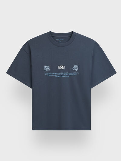 CAMISETA POTENTIAL  AZUL MARINO