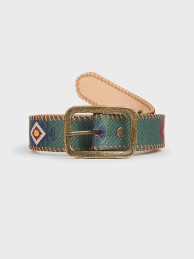 CINTURON INCA VERDE