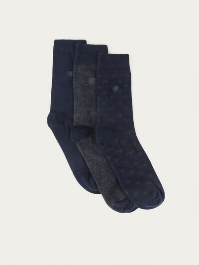 CALCETINES KIDS AZUL MARINO