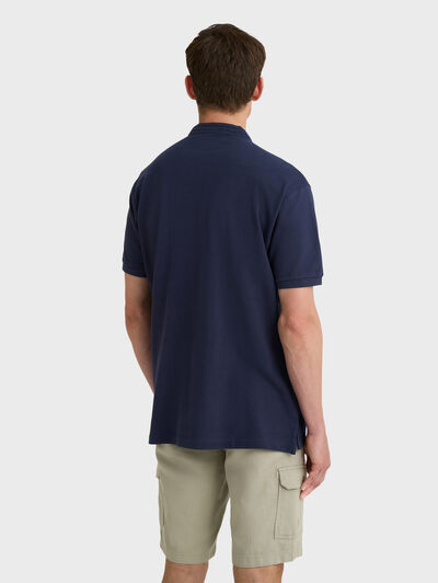 POLO TAPE AZUL MARINO