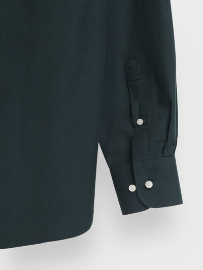 CAMISA TWILL PEACH VERDE
