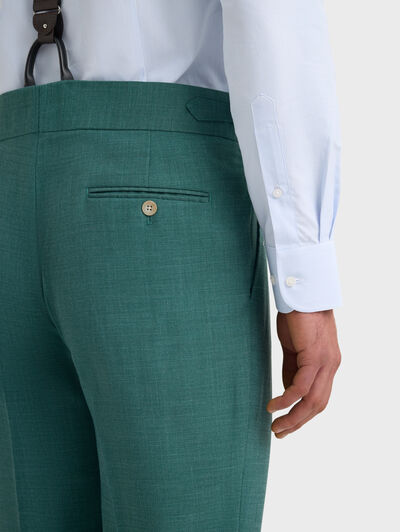 PANTALON MONACO FIL A FIL VERDE