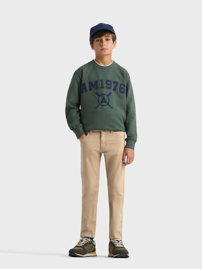 PANTALON 5 POCKETS KIDS CAMEL