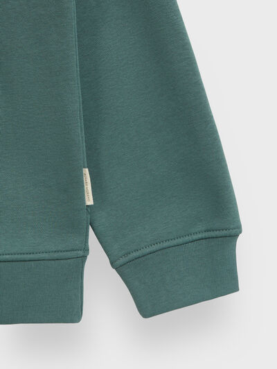 SUDADERA BASICA VERDE