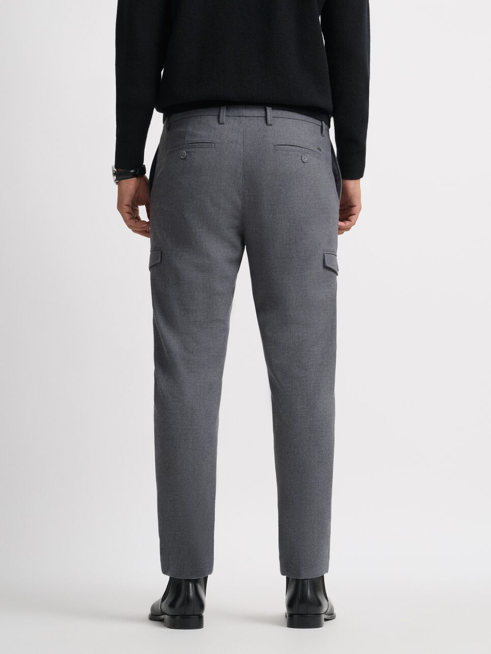 PANTALON CARGO FRANELA