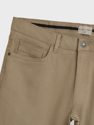 PANTALON 5 POCKETS CAMEL