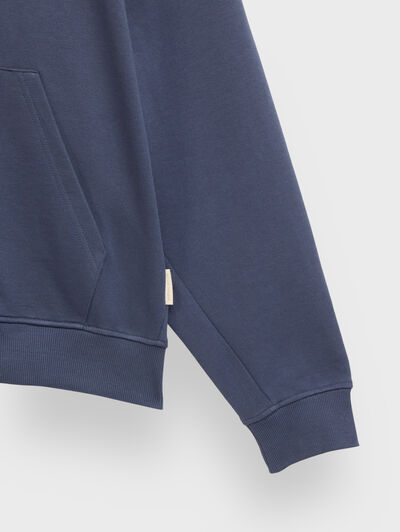 SUDADERA LIMITS AZUL MARINO