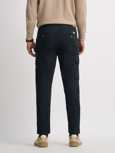 PANTALON CARGO ELVIS AZUL MARINO