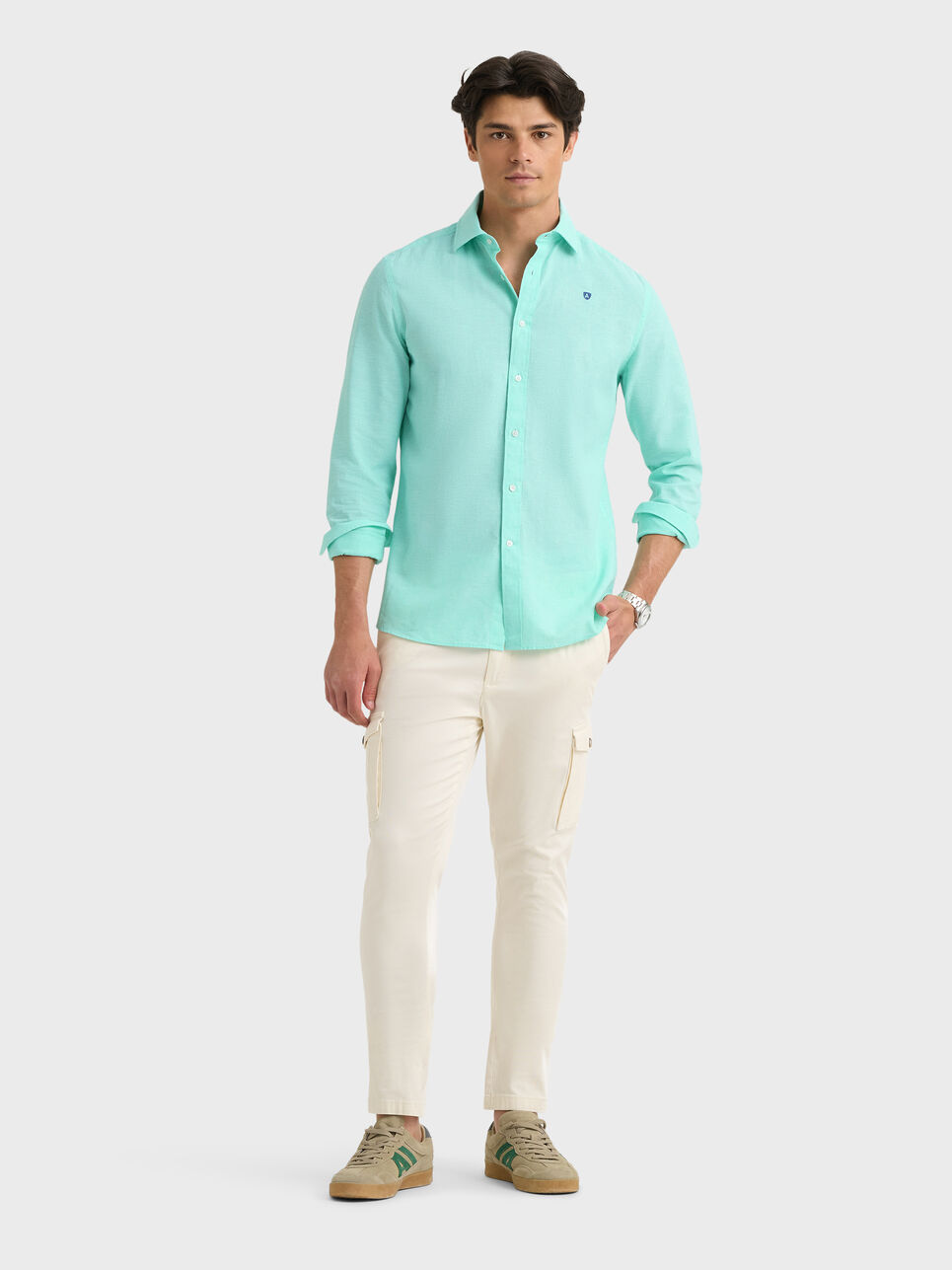 CAMISA LINO CHAMBRAY