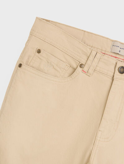 PANTALON DAMIANO CAMEL