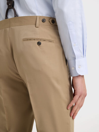PANTALON NAPOLI ROYAL TWILL CAMEL