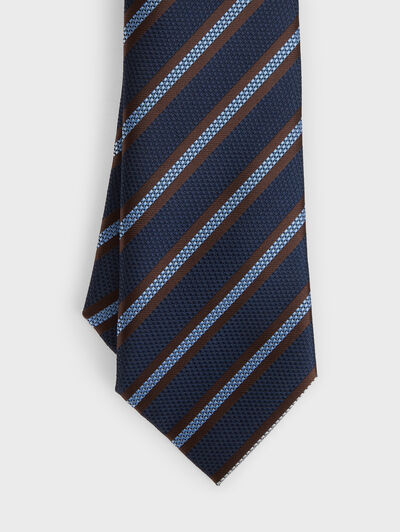 CORBATA JAQUARD MF MARR&Oacute;N