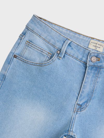 BERMUDA DENIM 5P AZUL
