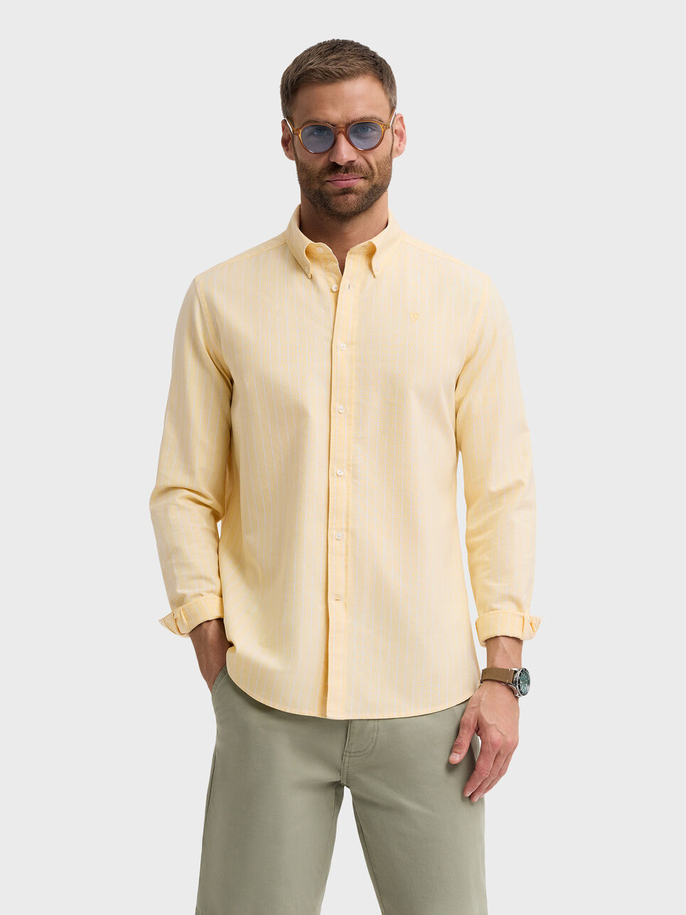 CAMISA OXFORD STRIPES