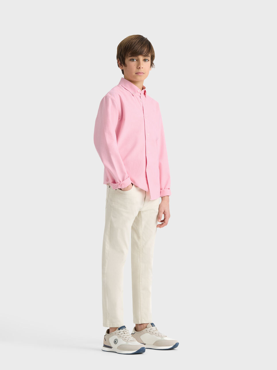 CAMISA OXFORD SOLID KIDS