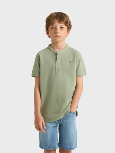 POLO MAO KIDS VERDE