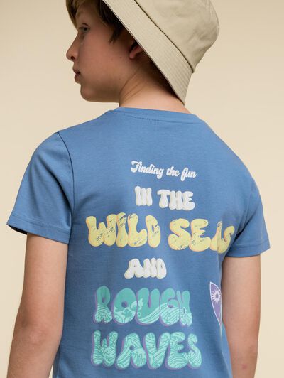 CAMISETA WILD KIDS AZUL