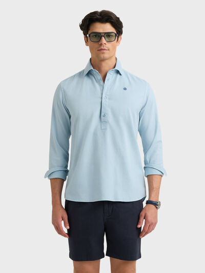 POLERA PANAMA DYE AZUL