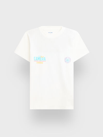CAMISETA CAMERA KIDS BLANCO