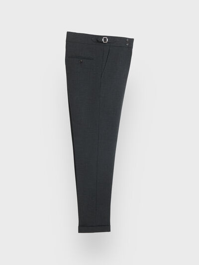 PANTALON GURKHA GRIS