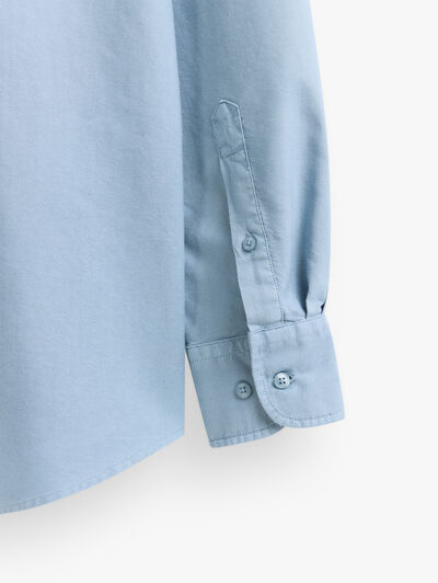 CAMISA OXFORD POCKET DYE