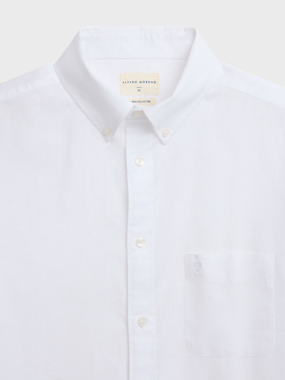 CAMISA LINO M.CORTA