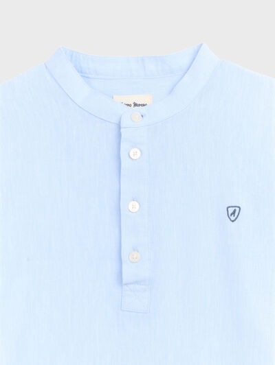 POLERA LINO MAO KIDS CELESTE