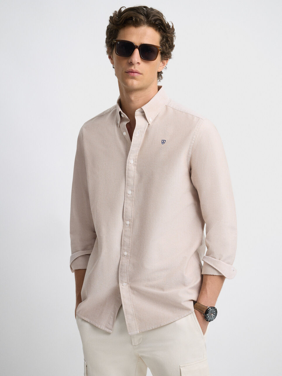 CAMISA OXFORD SOLID