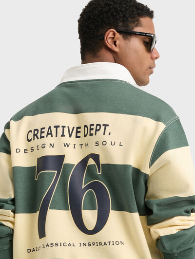 SUDADERA CREATIVE VERDE